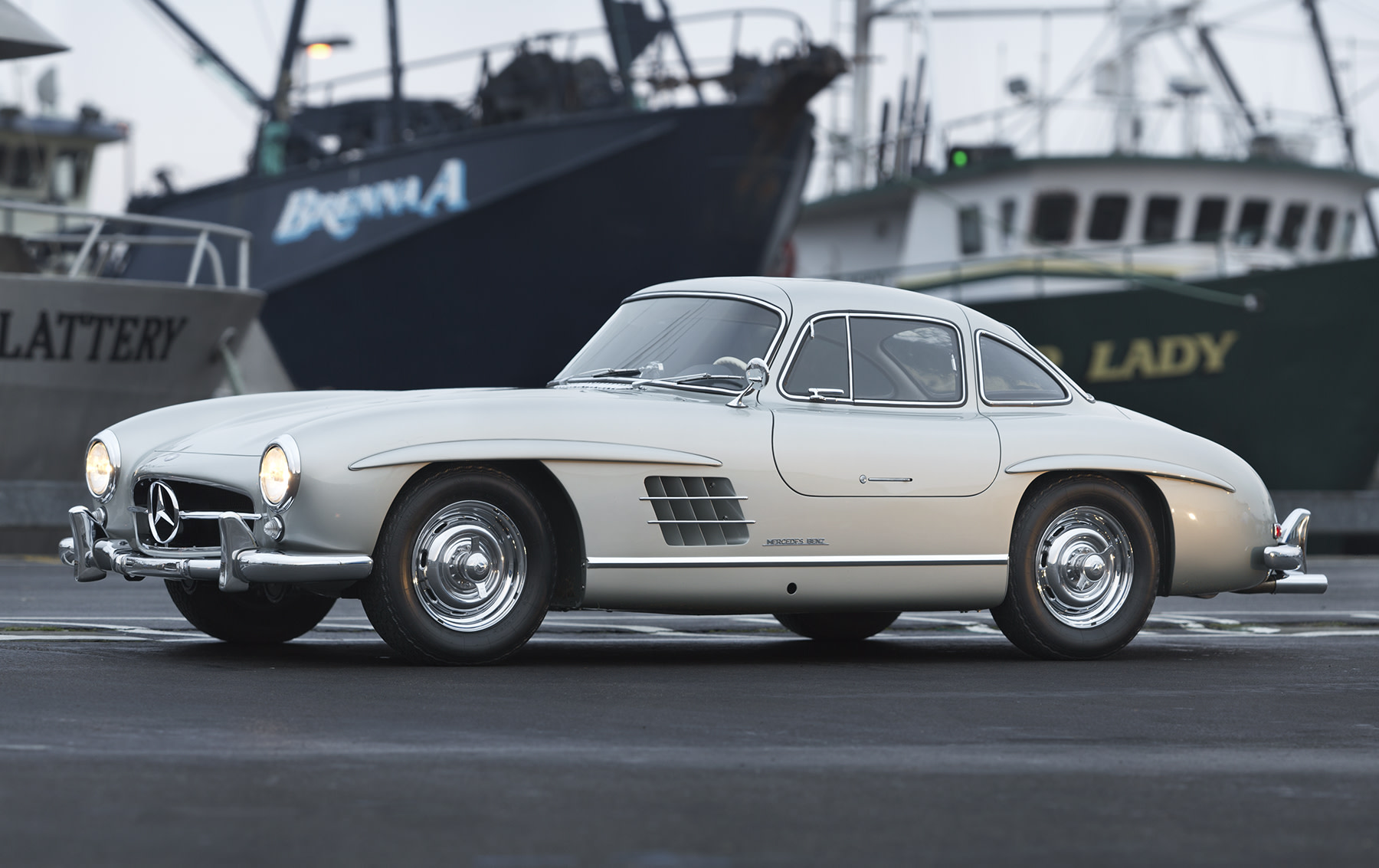グラン 1955 Mercedes-Benz 300 SL Alloy Gullwing | Gooding Christie's